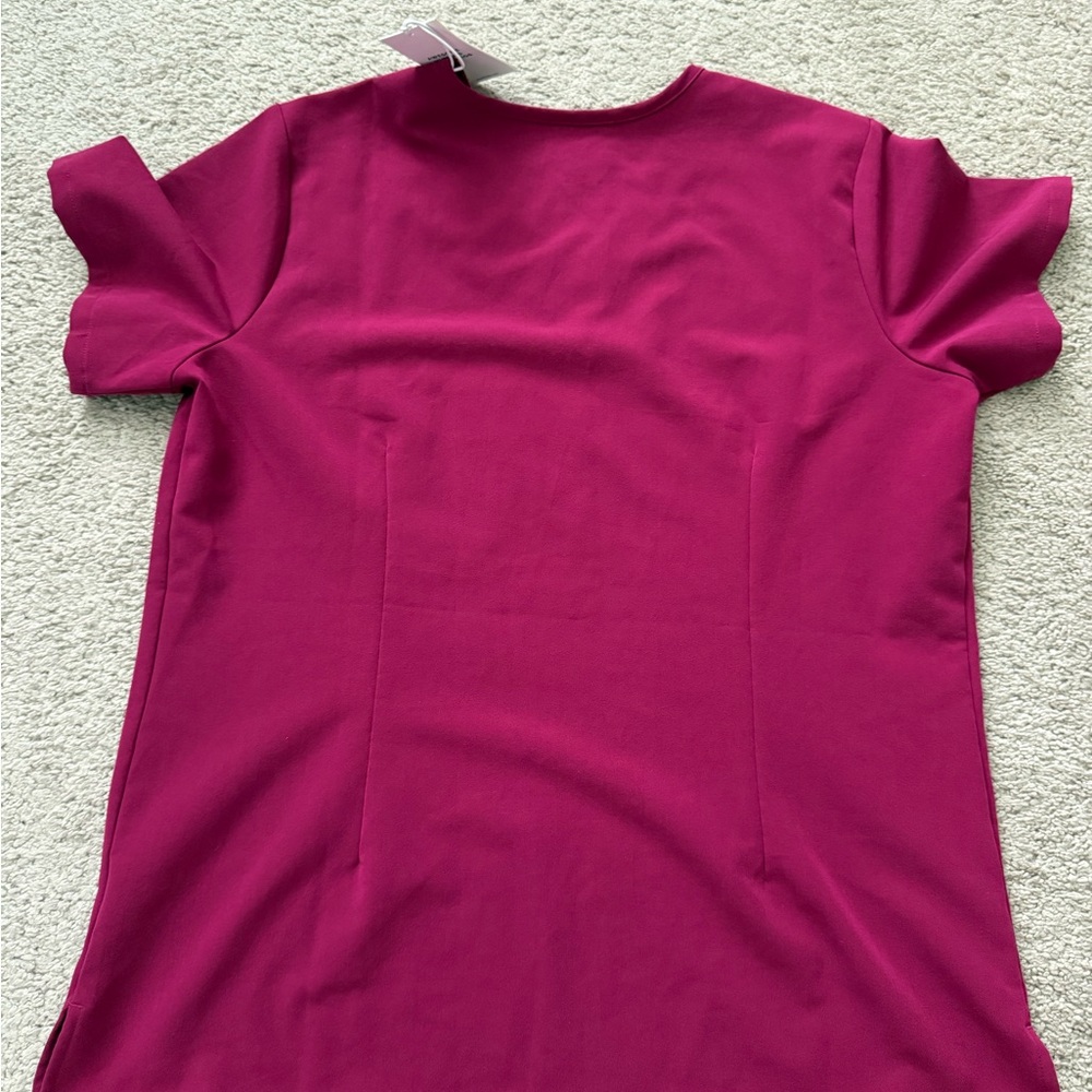 FIGS Scrubs BNWT Zamora & Catarina in dark magenta set - Picture 3 of 8